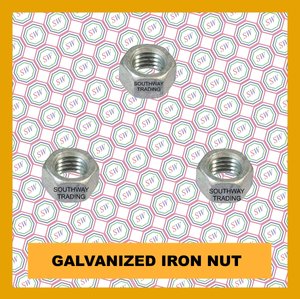 Galvanized Black Iron Nut Supplier Wholesaler Philippines Quezon City